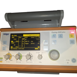 Drager Oxylog 2000 Plus Transport Ventilator